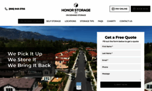 Honorstorage.com thumbnail