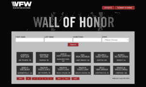 Honorwall.vfw.org thumbnail