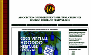 Hoodooheritagefestival.com thumbnail