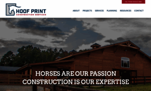 Hoofprintconstruction.com thumbnail