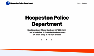 Hoopestonpolice.org thumbnail
