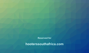 Hooterssouthafrica.com thumbnail