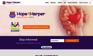 Hope4harper.com thumbnail