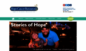 Hopecancerresources.org thumbnail