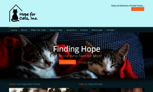 Hopeforcatsinc.org thumbnail