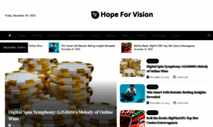 Hopeforvision.org thumbnail