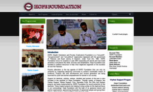 Hopefoundation.org.pk thumbnail