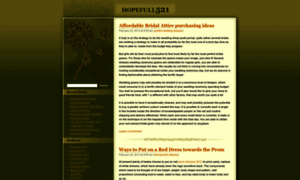 Hopefull521.wordpress.com thumbnail