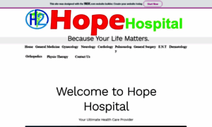 Hopehospitals.in thumbnail