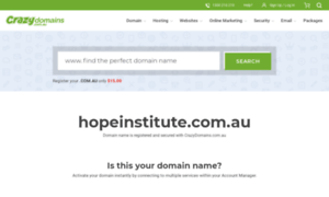 Hopeinstitute.com.au thumbnail