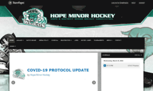 Hopeminorhockey.ca thumbnail