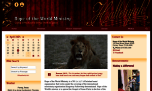 Hopeoftheworldministry.org thumbnail