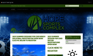 Hopesportscomplex.com thumbnail