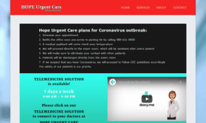 Hopeurgentcare.com thumbnail