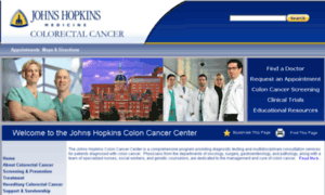 Hopkinscoloncancercenter.org thumbnail
