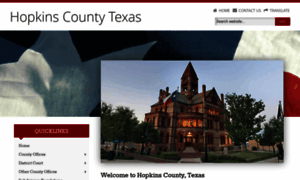 Hopkinscountytx.org thumbnail