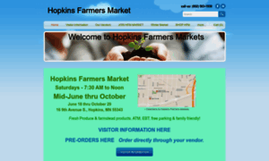 Hopkinsfarmersmarket.com thumbnail