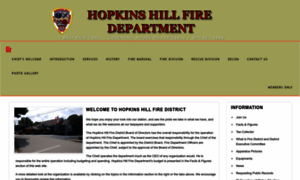 Hopkinshillfd.com thumbnail