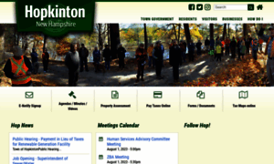 Hopkinton-nh.gov thumbnail