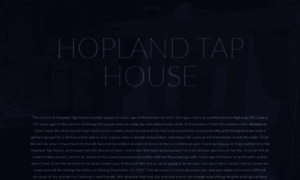 Hoplandtaphouse.com thumbnail