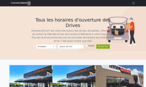 Horaires-drive.fr thumbnail