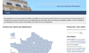 Horaires-mairie.fr thumbnail