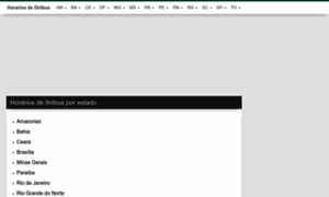 Horariosdeonibus.net thumbnail