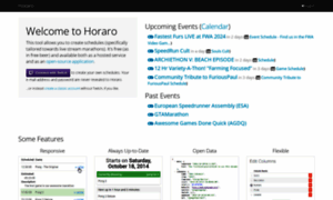 Horaro.org thumbnail