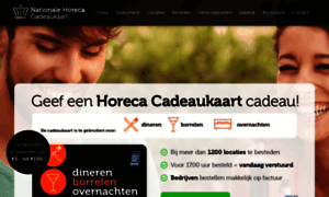 Horecacadeaukaart.nl thumbnail