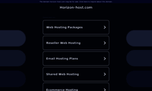 Horizon-host.com thumbnail