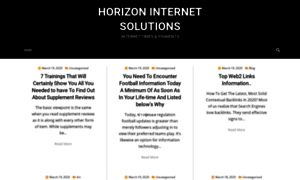 Horizon-internet.com thumbnail