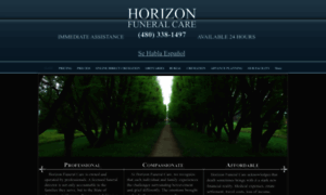 Horizonfuneralcare.com thumbnail