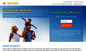 Horizonhealthinsurance.org thumbnail