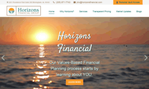 Horizonsfinancial.com thumbnail