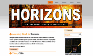 Horizonsmissionarymagazine.com thumbnail