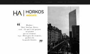 Horkos-avocats.com thumbnail