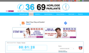 Horloge-parlante.be thumbnail