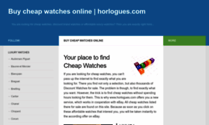 Horlogues.com thumbnail