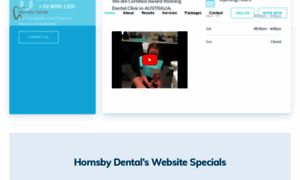 Hornsbydentist.com.au thumbnail