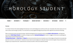 Horology-student.org thumbnail