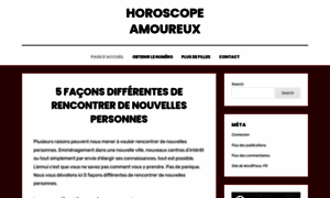 Horoscope-amoureux.org thumbnail