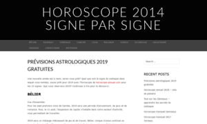 Horoscopeannuel2014.com thumbnail
