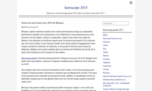 Horoscopegratuit2015.com thumbnail