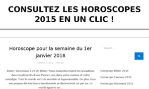 Horoscopegratuit2015.org thumbnail