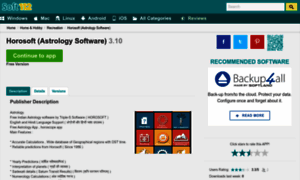 Horosoft-astrology-software.soft112.com thumbnail