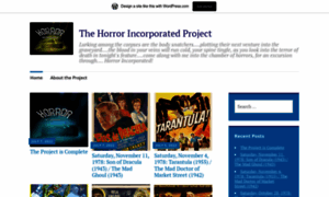 Horrorincorporatedproject.wordpress.com thumbnail