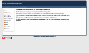Horse-betting-systems.co.uk thumbnail