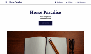 Horse-paradise-horse-riding-school.business.site thumbnail