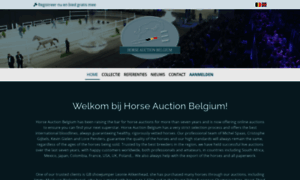 Horseauctionbelgium.be thumbnail