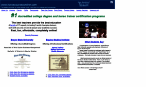 Horsecoursesonline.com thumbnail